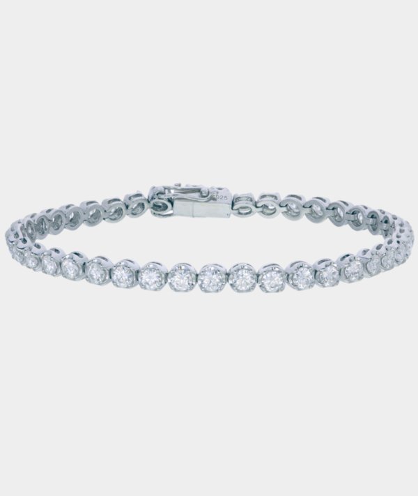 925 STERLING SILVER MOISSANITE DIAMOND BRACELET
